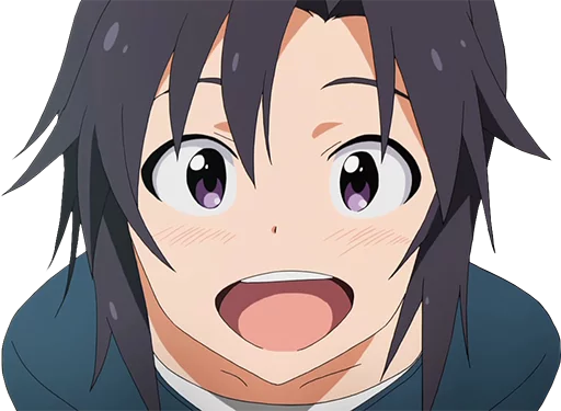 😃 Стикер «Anime Reactions 2» для Telegram