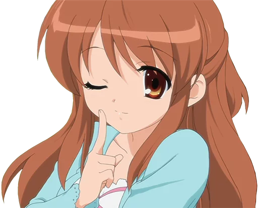 😉 Стикер «Anime Reactions 2» для Telegram