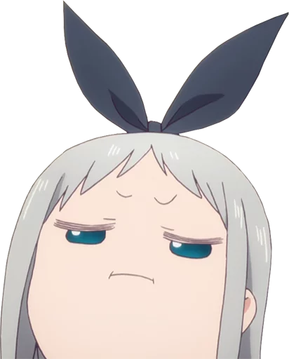😒 Стикер «Anime Reactions 2» для Telegram
