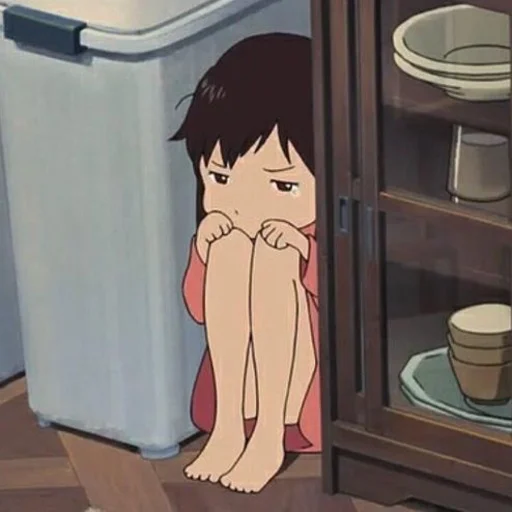 😔 Стикер «animu» для Telegram