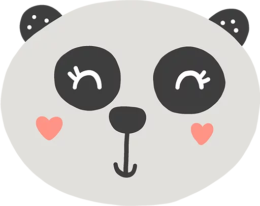 🐼 Стикер «Animalitos» для Telegram