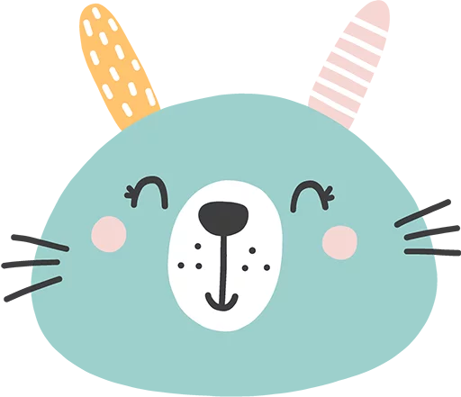 🐰 Стикер «Animalitos» для Telegram