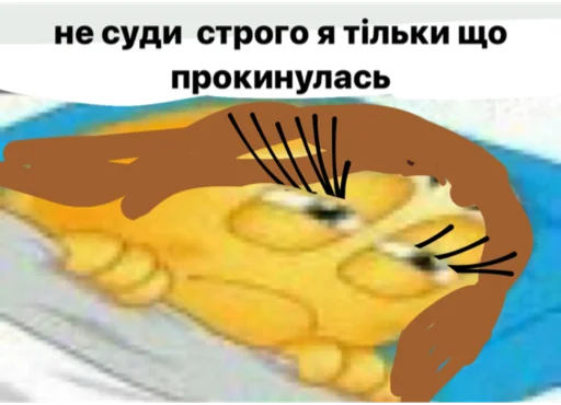 🥱 Стикер «українське лесбійство та мізандрія» для Telegram