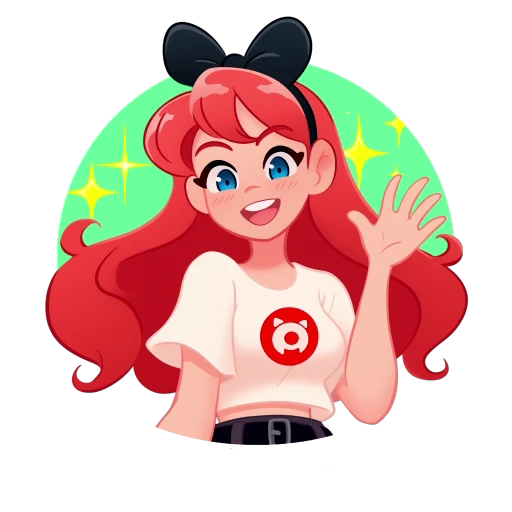 👋 Стикер «Аникса Тута» для Telegram