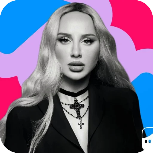 🖤 Стикер «ANNA ASTI» для Telegram