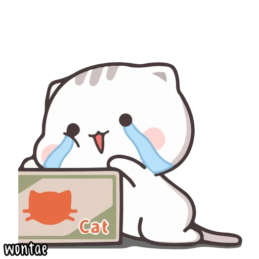 😭 Стикер «Anna Mochi» для Telegram