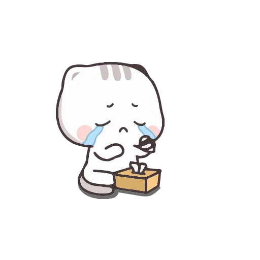 😭 Стикер «Anna Mochi» для Telegram