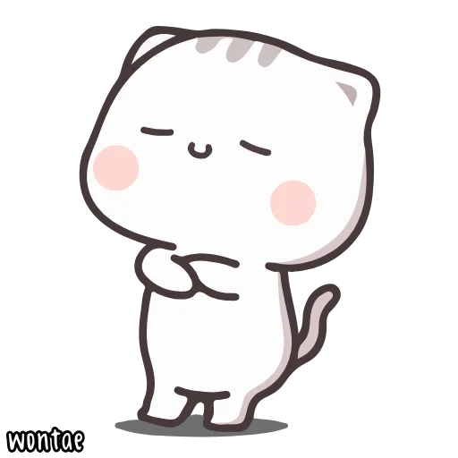 😌 Стикер «Anna Mochi» для Telegram