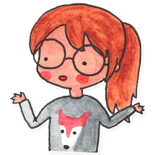 🤷 Стикер «Annet Planet» для Telegram
