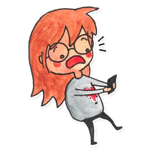 😱 Стикер «Annet Planet» для Telegram