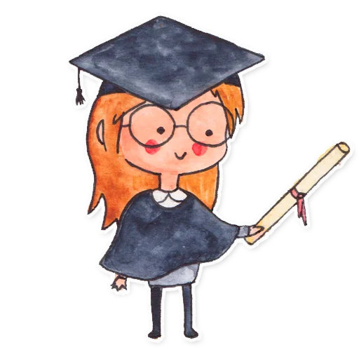 👩‍🎓 Стикер «Annet Planet» для Telegram