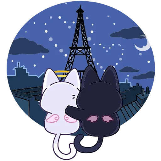 🇫🇷 Эмодзи «Аннет и Сейлем» для Telegram