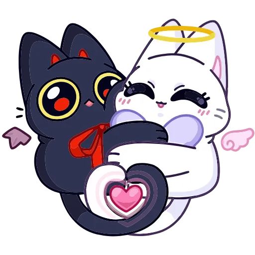 🥰 Эмодзи «Аннет и Сейлем» для Telegram