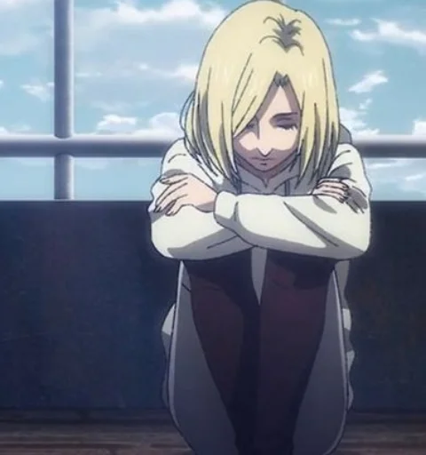 🐬 Стикер «Annie Leonhart» для Telegram