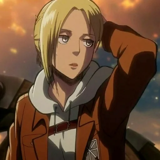 🐬 Стикер «Annie Leonhart» для Telegram