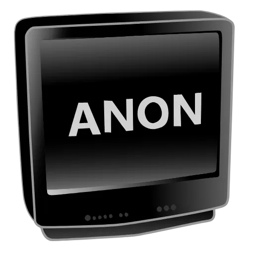 📺 Эмодзи «ANON» для Telegram