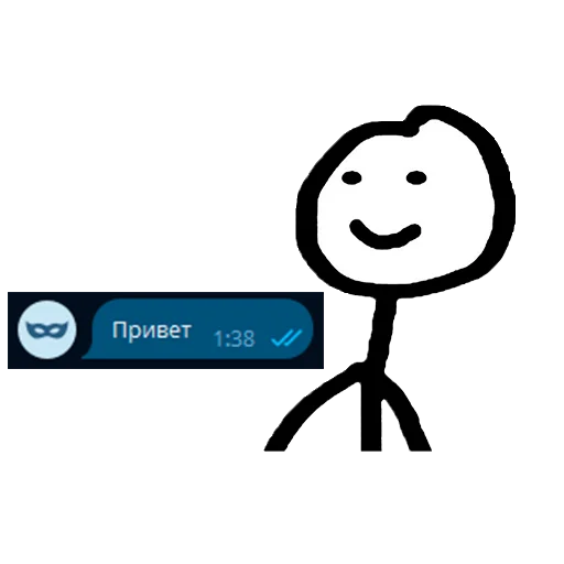 Стикерпак Приколы для анон чата для Telegram