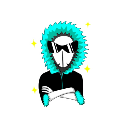 😎 Стикер «Anonymous Pasha» для Telegram