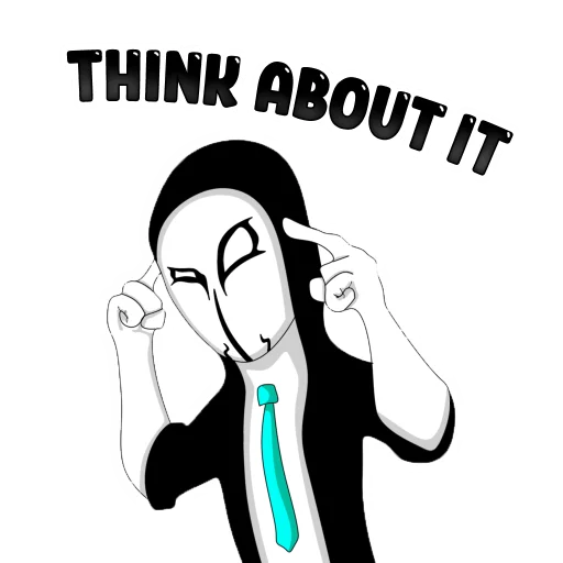 😌 Стикер «Anonymous Pasha» для Telegram