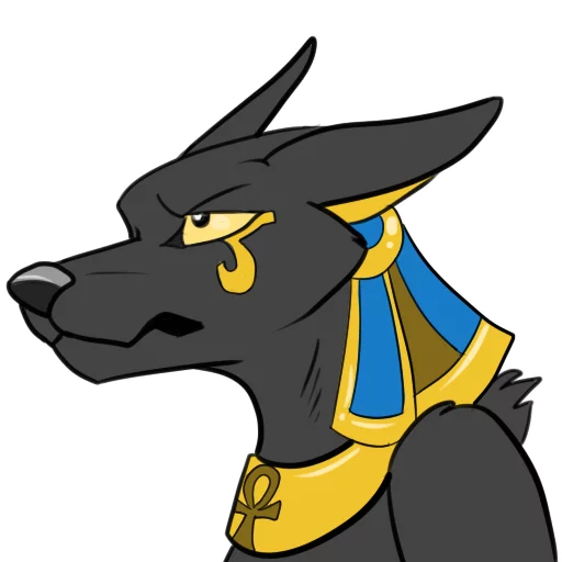 😒 Стикер «Anubis» для Telegram