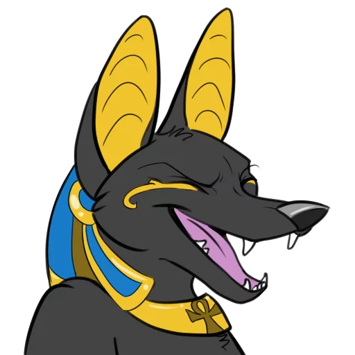 😄 Стикер «Anubis» для Telegram