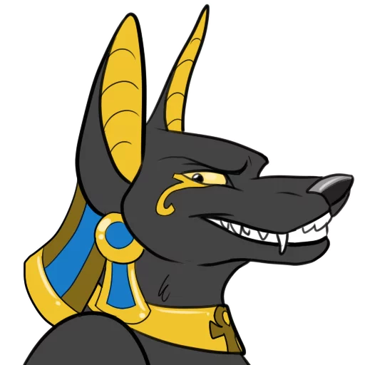 😝 Стикер «Anubis» для Telegram