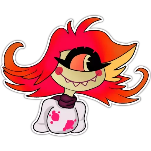 🌚 Стикер «Niffty the Demon» для Telegram