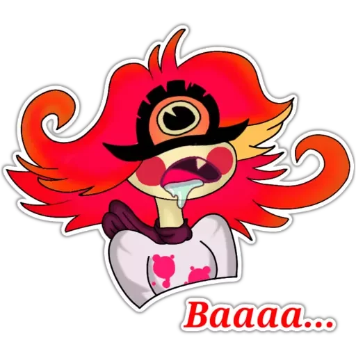 🤤 Стикер «Niffty the Demon» для Telegram
