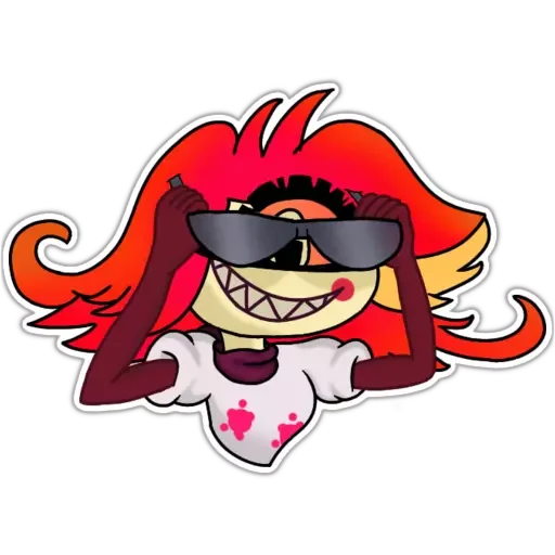 👀 Стикер «Niffty the Demon» для Telegram