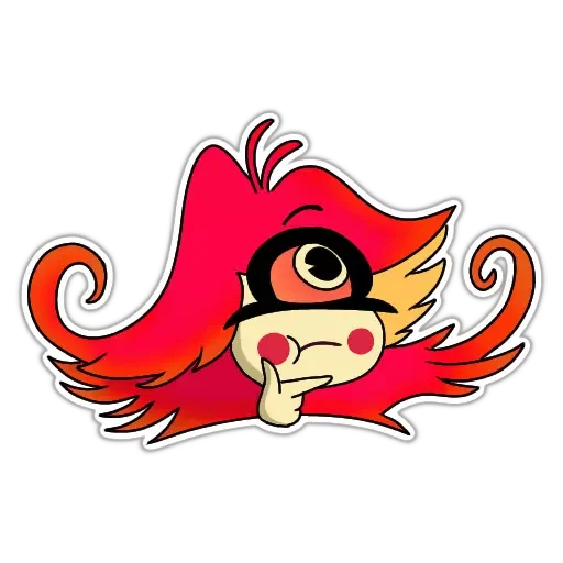 🤔 Стикер «Niffty the Demon» для Telegram