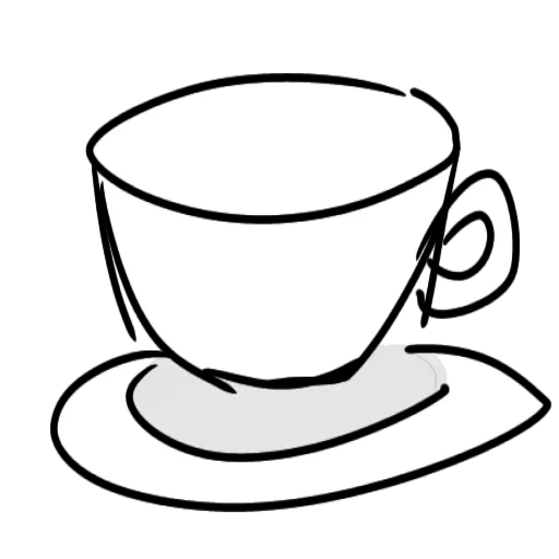 ☕️ Стикер «Рисованный челик» для Telegram