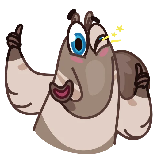 👍 Стикер «Ant-Eater Peter» для Telegram