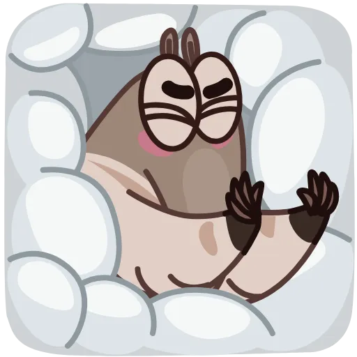 😶‍🌫️ Стикер «Ant-Eater Peter» для Telegram
