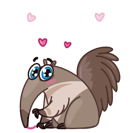 😛 Стикер «Ant-Eater Peter» для Telegram