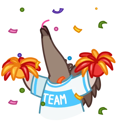 🥳 Стикер «Ant-Eater Peter» для Telegram