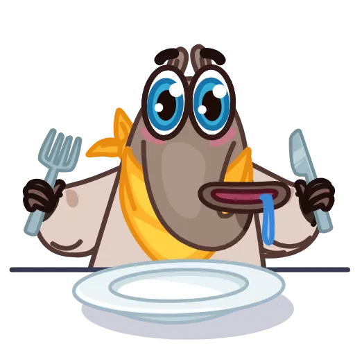 🤤 Стикер «Ant-Eater Peter» для Telegram