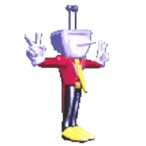 🌀 Стикер «Tenna DELTARUNE» для Telegram
