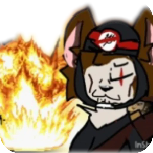 💥 Стикер «Anti furry Malish Barboskiny» для Telegram