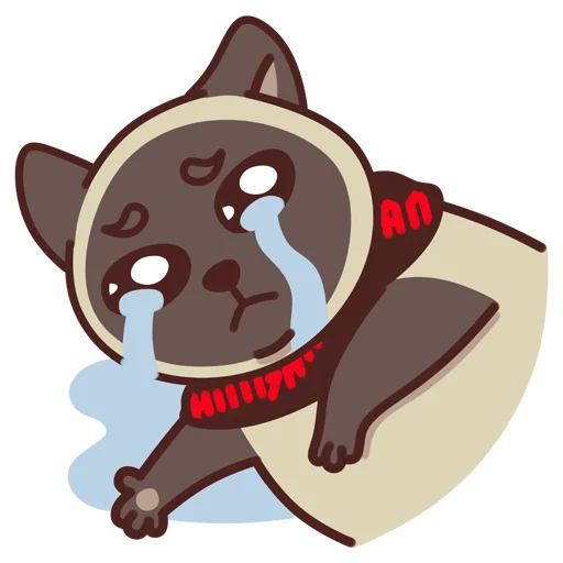 😭 Стикер «Антихайп Филя» для Telegram
