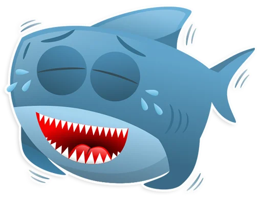 😂 Стикер «AntiLand Shark» для Telegram