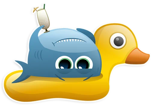 🤪 Стикер «AntiLand Shark» для Telegram