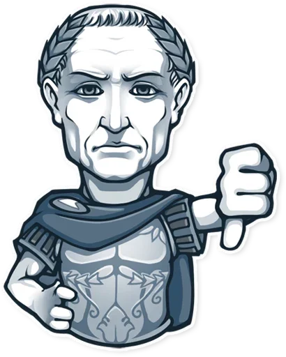 👎 Стикер «Great Minds» для Telegram