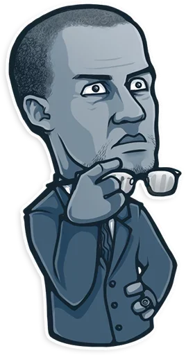 😯 Стикер «Great Minds» для Telegram