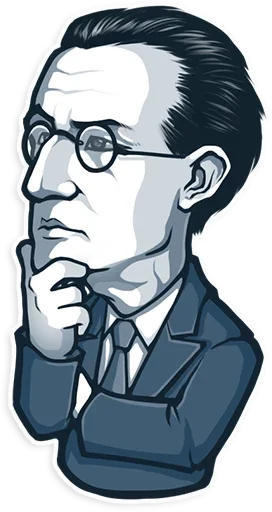 ❓ Стикер «Great Minds» для Telegram