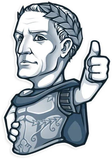 👍 Стикер «Great Minds» для Telegram
