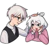 Стикер 10 Антон Tiny Bunny