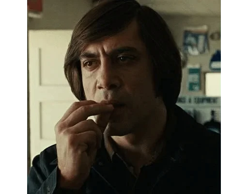 🌟 Стикер «Антон Чигур» для Telegram