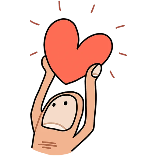 🥰 Стикер «Палец Антон Без Текста» для Telegram