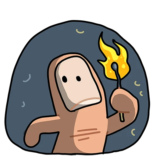 🔥 Стикер «Палец Антон Без Текста» для Telegram