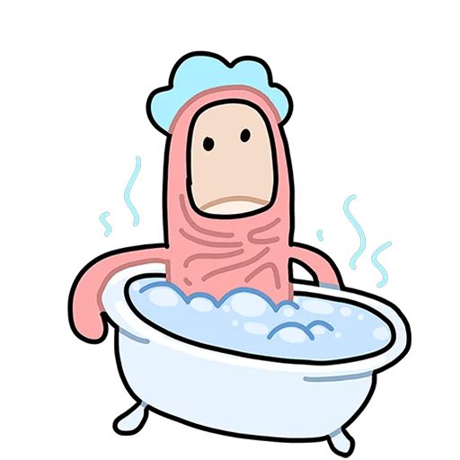 🛀 Стикер «Палец Антон Без Текста» для Telegram
